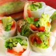 茹でキャベツの生春巻
