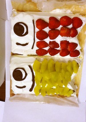 母の日だけど鯉のぼりケーキ-レシピのメイン写真