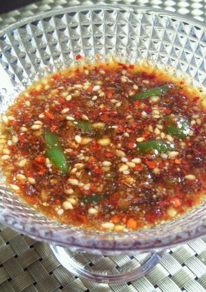 辛い物好きにオススメ♪ピリ辛素麺のたれ-レシピのメイン写真