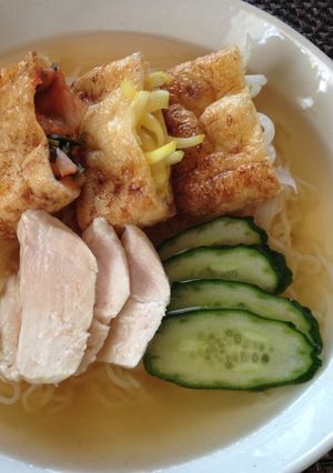 薄揚げ袋でおうち冷麺-レシピのメイン写真