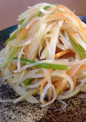 ジャガイモと残り野菜のシャキシャキサラダ-レシピのメイン写真