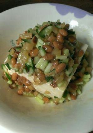 いぶりがっこ冷奴-レシピのメイン写真