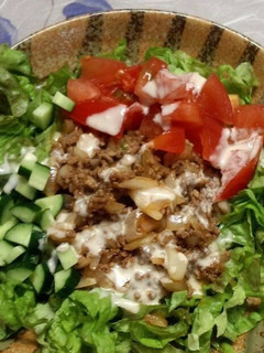 タコライス風サラダ丼-レシピのメイン写真