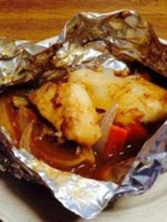 フライパンで簡単!魚の味噌マヨホイル焼き-レシピのメイン写真