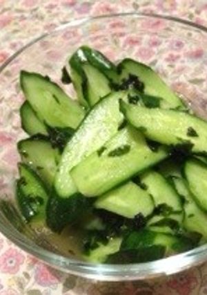 すし酢で☆きゅうりの浅漬け-レシピのメイン写真