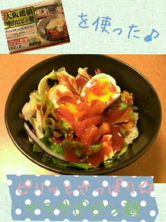ピリッとさっぱり☆サラダピビン麺-レシピのメイン写真