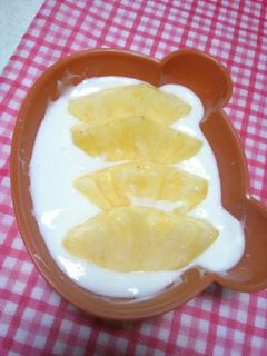 パイナップルヨーグルト-レシピのメイン写真