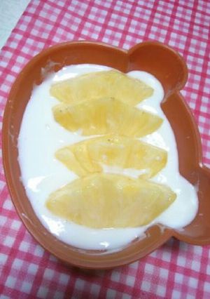 パイナップルヨーグルト-レシピのメイン写真
