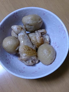 手羽元と里芋の照り煮(取り分けにも)-レシピのメイン写真