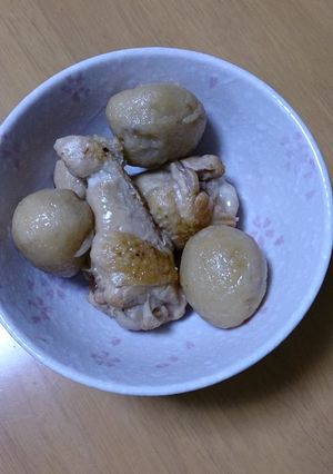 手羽元と里芋の照り煮(取り分けにも)-レシピのメイン写真