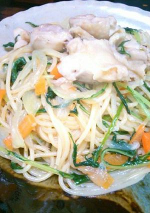 塩焼きそば風、ガーリックパスタ-レシピのメイン写真