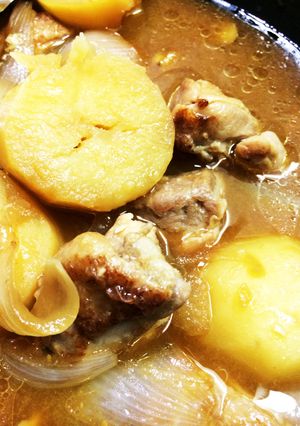 簡単こっくり味噌鶏じゃが-レシピのメイン写真