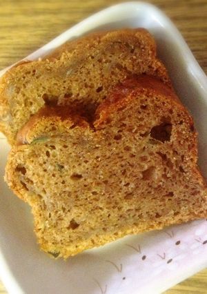 バナナとカボチャのココアパウンドケーキ-レシピのメイン写真