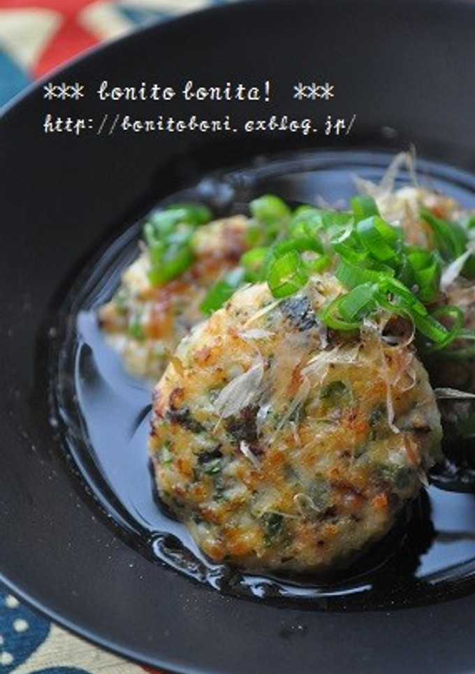 つくねの明石焼き風-レシピのメイン写真
