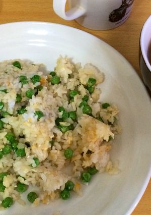 ぐりんぴーすチャーハン-レシピのメイン写真