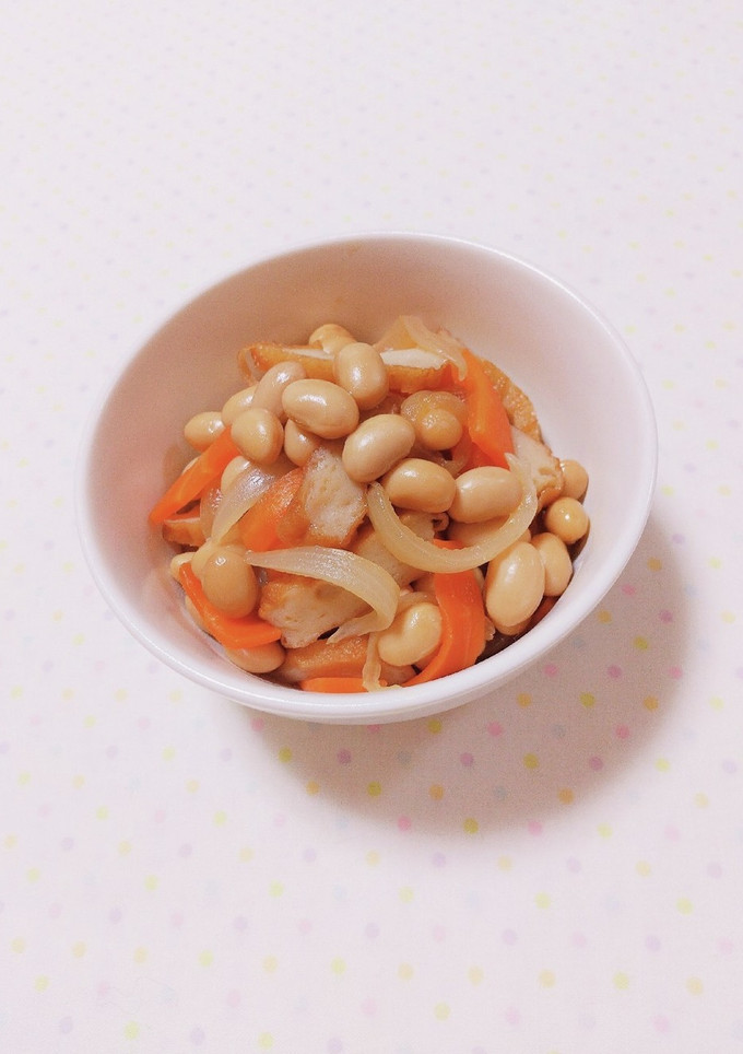 〖大豆と野菜の簡単甘煮〗-レシピのメイン写真