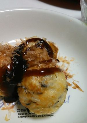 ひじき＆チーズ入りたこ（抜き）焼き-レシピのメイン写真