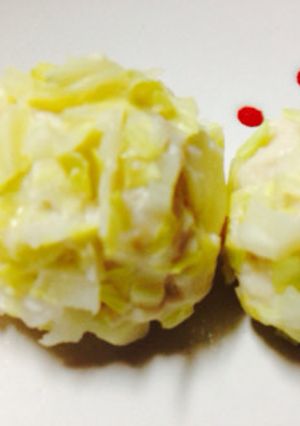 離乳食後期◎レンジDEキャベツシュウマイ-レシピのメイン写真
