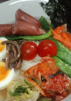 ビビンバ風冷麺-レシピのメイン写真