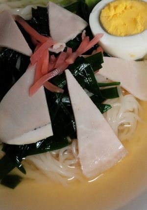 ニラ入り冷麺-レシピのメイン写真