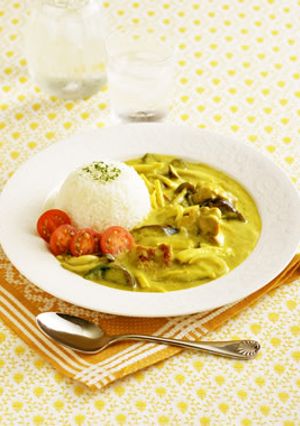 簡単♪濃厚!グリーンカレー風-レシピのメイン写真