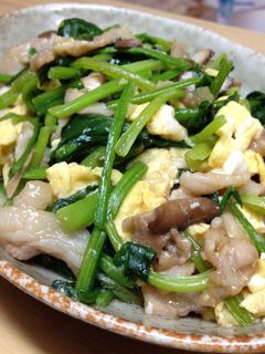 ほうれん草のたまご炒め-レシピのメイン写真
