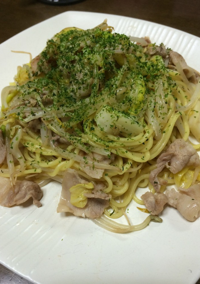 ☆我が家の和風な塩焼きそば☆-レシピのメイン写真