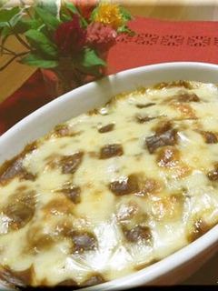 簡単♪ホワイトソースで焼きカレードリア-レシピのメイン写真
