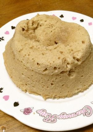 電子レンジで簡単スポンジケーキ♪-レシピのメイン写真
