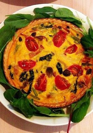 簡単・パイ生地は作らない豆腐のキッシュ-レシピのメイン写真