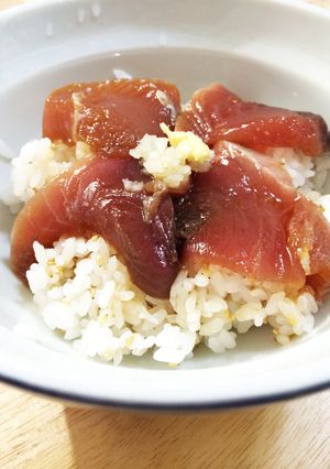 鉄火丼風★かつお丼-レシピのメイン写真