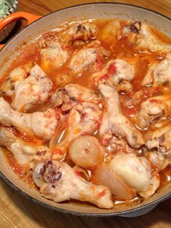 鍋に入れるだけ!チキンのトマト煮込み-レシピのメイン写真
