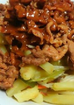 野菜たっぷり!!!中華風豚肉あんかけ-レシピのメイン写真