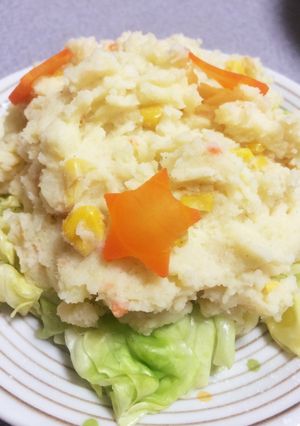 マヨ少なめポテトサラダ-レシピのメイン写真