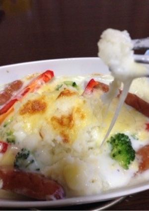 ソーセージグラタン-レシピのメイン写真