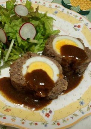 レンジでやわらかミートローフ-レシピのメイン写真