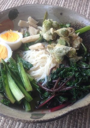 旬の春野菜たっぷり冷麺-レシピのメイン写真