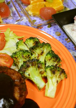 香ばしい～♪焼きブロッコリー♫-レシピのメイン写真