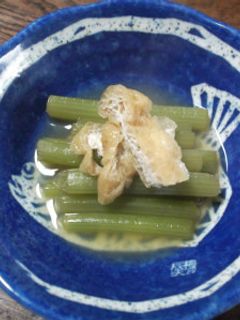 ふきと油揚げの煮物-レシピのメイン写真