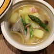 ほっこり♡おじゃがとアスパラのスープ