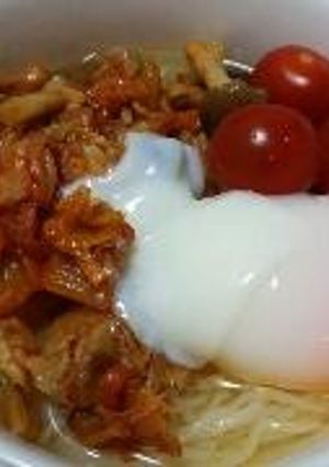 温玉豚キム冷麺-レシピのメイン写真