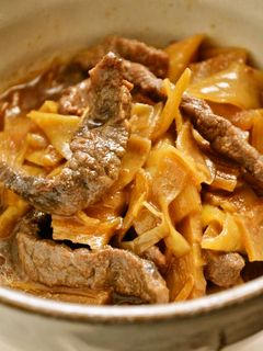 【たけのこと牛肉のさっと!しぐれ煮】-レシピのメイン写真