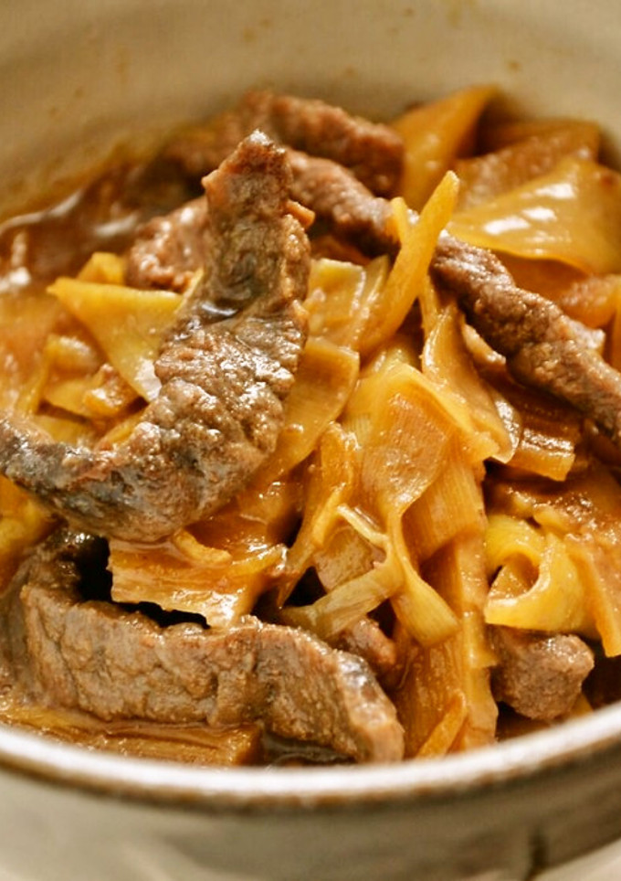 【たけのこと牛肉のさっと！しぐれ煮】-レシピのメイン写真