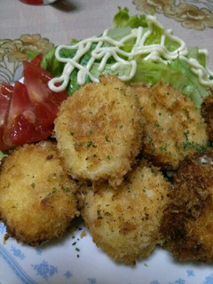 ゴライト流!!カニクリームコロッケ-レシピのメイン写真
