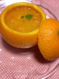 まるごとオレンジゼリー-レシピのメイン写真