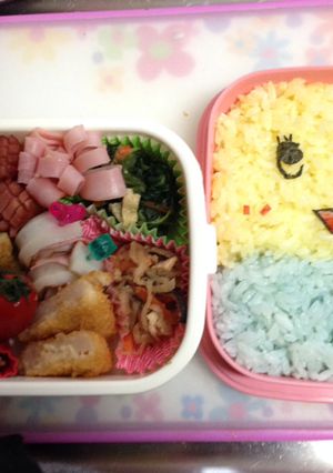 キャラ弁☆ふなっしー♪-レシピのメイン写真