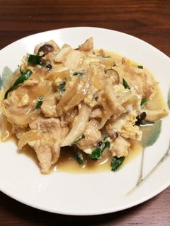 ほっとする味☆鶏の卵とじ-レシピのメイン写真