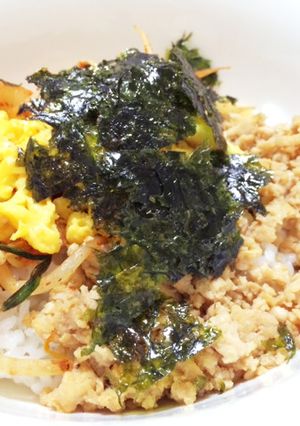 韓国風3色丼-レシピのメイン写真
