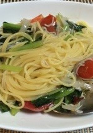 味付け簡単❤︎しらすのペペロンチーノ-レシピのメイン写真