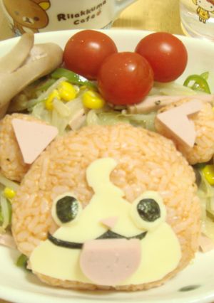 ジバニャンのワンプレート飯☆妖怪ウォッチ-レシピのメイン写真